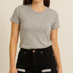 Off-White Women’s  Denim Shorts Size 27 Color Black White Photo 0