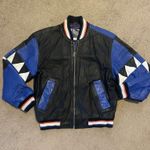 MTV Brand MTV 1992 Vintage Leather Jacket  Photo 0