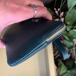 Coach Authentic Leather zip wristlet & 2 charms set Photo 6