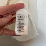 H&M Women's Lace & Chiffon Coquette Blouse Long Sleeve Size 4 Cream White Photo 8