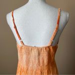 OCEAN BREEZE | Multicolored Ombre Tie Die Midi Dress Sz S Yellow Photo 4