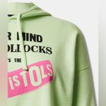 Torrid Lime Green Sex Pistols Fleece Crop Hoodie Size 3 NWT Photo 1
