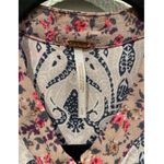 Free People Wildflower Bohemian Fields Long Sleeve Multicolor Tunic Photo 4