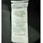 Madewell Lightweight Ponte Jumpsuit Women's XS Black Straight-Leg Sleeveless NWT Photo 5