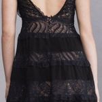 For Love & Lemons Lola Rose Dress Black Photo 2
