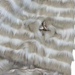 Forever 21  Chic Faux Fur Vest in Cream and White‎ Photo 5