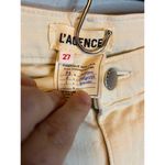 L'Agence  Jeans‎ Women's Size 27 Sada High Rise Cropped Slim White Photo 2