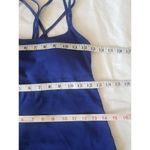 Lucy Womens Blouse Top Sz XS Activewear Athleisure Blue Yoga Workout Gym Padded Photo 11