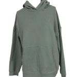 Calvin Klein Women's Green CK Logo Pullover Hoodie Sweatshirt Size L Casual Warm Photo 0