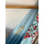 Altar'd State  Boho Wide Sleeve Double V Neck Dress Blue Size small Photo 1