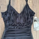 NEW Magicsuit Blaire Fringe One Piece Swimsuit in Black Size 8 Photo 2