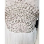Adrianna Papell ADRIANNA PAPEL Beaded Bodice Mesh WEEDING Gown Photo 10