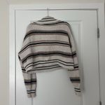 Free People  Kennedy Striped Pullover Sweater Photo 5