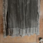 Monoreno  Grey Gauzy Lace Top. Size Small Photo 7