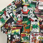 Rudolph The Red‎ Nose Reindeer Holiday Christmas Festive Scrubs Size Medium Green Photo 1