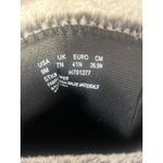 Life style Black woman Size 9 Faux Suede Wedge Boots Faux Fur Trim Zip Up Photo 4