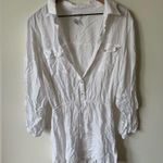 l*space L* Womens Amelia Mini Dress White Size M Photo 2