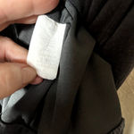 Soprano  Sleeveless Gray Dress Bubble Hem Lace Mini Cowl neck Size L Photo 7