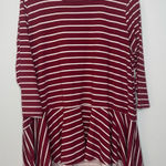 Reborn J  Striped Tunic Crew Top (X-Large) Photo 0
