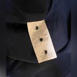 Helmut Lang  Navy Wool Blend Front Overlap Blazer Size 4 Photo 2