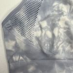 Gianni Bini Size L / XL Sport Bra Grey Tie Dye Seamless Racerback No Padding Photo 3