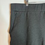 Universal Standard  charcoal grey pull on cropped pants Photo 1