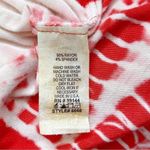 Lapis Maxi Dress in Tie Dye Red & White Stripes, Size XS Photo 7