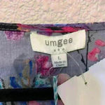 Umgee NWT Purple floral Romper sz L summer casual festival concert boho bohemian Photo 1