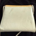 Vintage Faux Snakeskin Crossbody Purse Yellow Photo 1