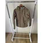 Burton NWOT  Plaid Full Zip Hoodie Size Small‎ Photo 1