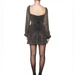 Bardot women's Carina Cutout Metallic Mini Dress size 6 Photo 1