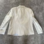The Works Saks Fifth Avenue Women's Linen Blazer Jacket Career Size 16 Office Photo 5