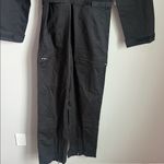 Good American NEW  Cotton Long Sleeve Flight Suit In Black Photo 9