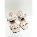 Steve Madden Sandals Womens Size 6 Cream Kenley Slip On Shoes NEW Photo 3