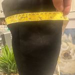 Bamboo  black high-heeled boots with a block heel, size 8, with a zipper. Photo 5