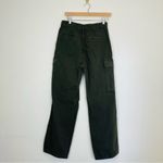 ZARA  olive green wide leg cargo pants. Size 8 Photo 1