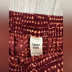 Open Edit Women's Patterned Shorts - Red and Black Photo 2