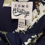 Como vintage 💥  Floral Surplice V-Neck Top Photo 2