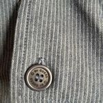 G by Guess  belted denim pinstripe mini dress Photo 4