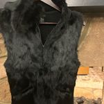 Shine NEW YORK Black Faux Fur Vest. Medium Photo 1