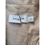 Coach  1941 Dress Cotton Tie Waist Utility Shirt Trench Coat Dress 0 Photo 10