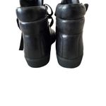 3.1 Phillip Lim Black Leather High Top Fashion Sneakers Designer Shoes Photo 5