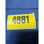 Bloomchic Blue Knit Long Sleeve Tunic Cover Up Beach Dress Plus Size Size undefined Photo 8