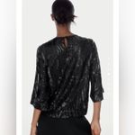 ZARA NEW sequin top Photo 6
