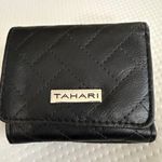 Tahari Black Quilted Wallet Photo 0