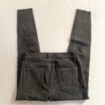 Current/Elliott CURRENT ELLIOTT The Stiletto Suede Leather charcoal grey cropped jeans Pants 25 Photo 3