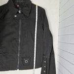 Diesel  Vintage Y2K Black Women's Cotton Jacket Size L Photo 6