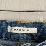 PacSun Women's  90's Boyfriend Blue 2 Tone Denim Jeans High Rise Straight Sz 26 Photo 2