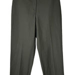 Piazza Sempione Pants Women 4 Olive Green High Waist Brigitte Cropped Trousers Photo 0