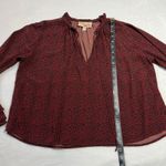 Cleobella Phoebe Ruffle Floral Top Size XS Flowy Boho Whisigoth Office Girly Photo 10